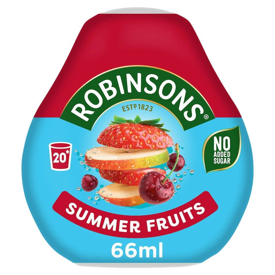 image 1 of Robinsons Mini Summer Fruits On-The-Go Squash 66ml