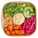 image 2 of Pollen & Grace Mezze Houmous + Rainbow Veg Grain Bowl 275g