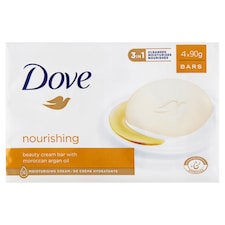 Dove Nourishing Arganový olej Krémová tableta Multipack 90 g