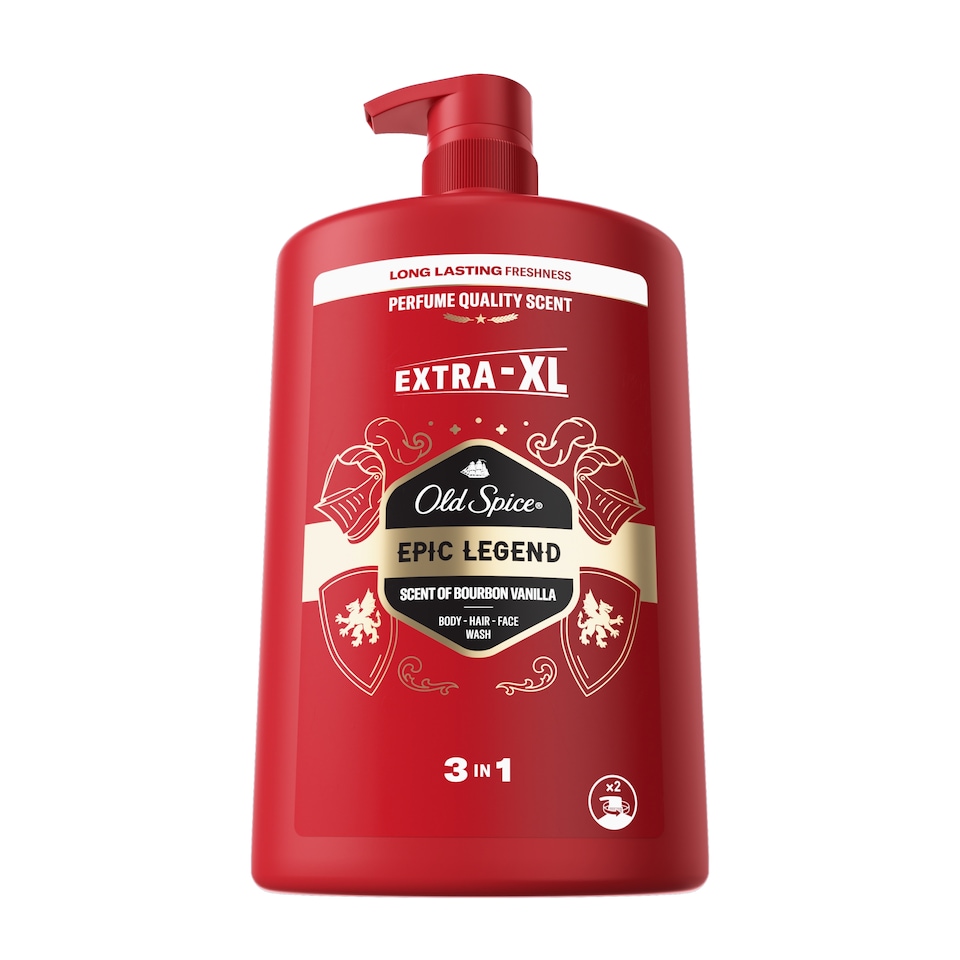 Old Spice Epic Férfi 3 az 1-ben Sampon és Tusfürdő, 1000 ml  1. kép