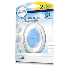 Febreze Bathroom Air Freshener Cotton Fresh 7.5Ml - Tesco Groceries
