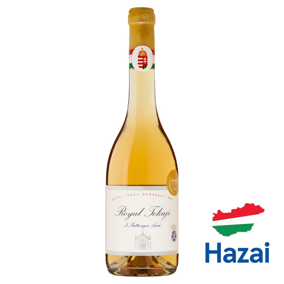 Royal Tokaji Tokaji Aszú 5 Puttonyos fehér édesbor 11% 500 ml
