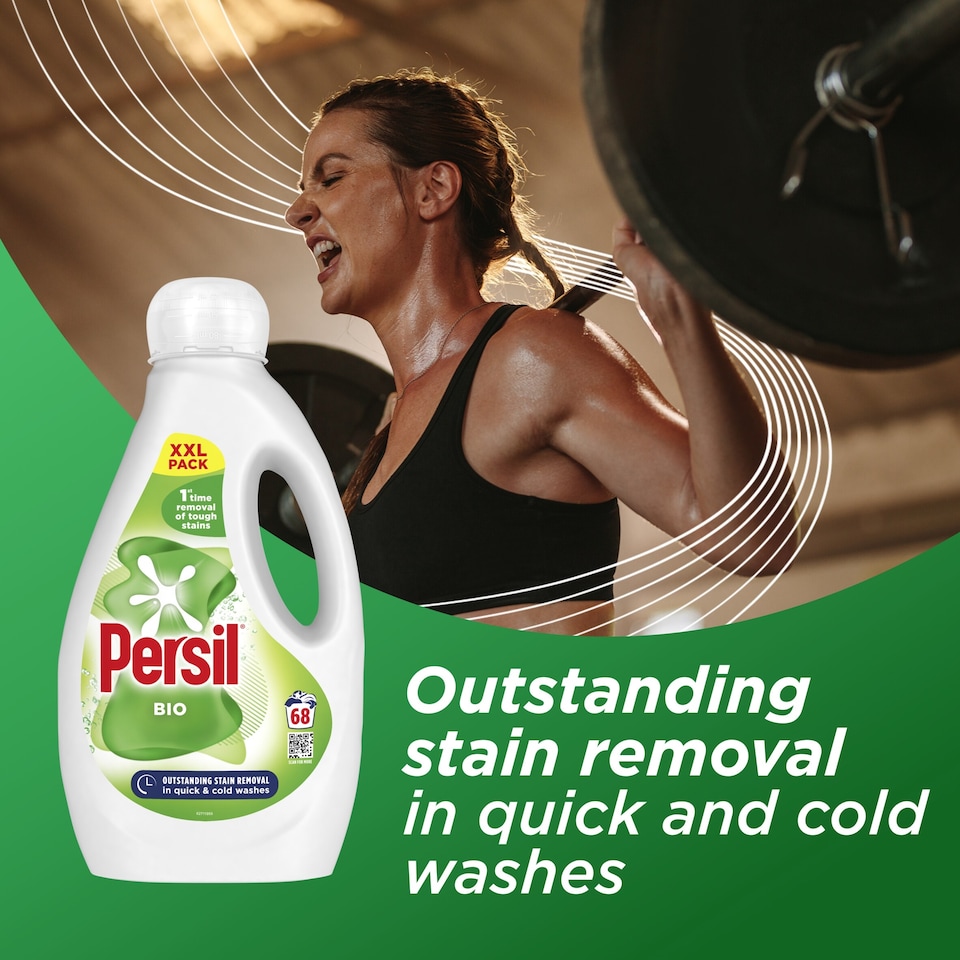 image 1 of Persil Bio Laundry Washing Liquid Detergent 68 Washes 1836ml