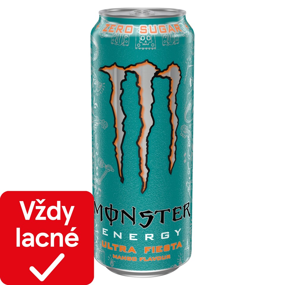 Monster Energy Ultra Fiesta Mango Carbonated Energy Drink 500 ml
