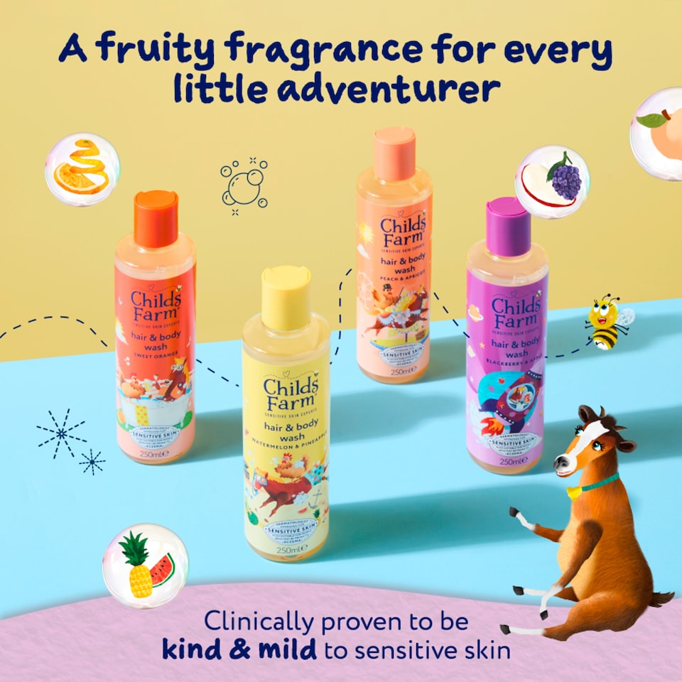 image 1 of Childs Farm Blackberry & Apple Body Wash 250Ml