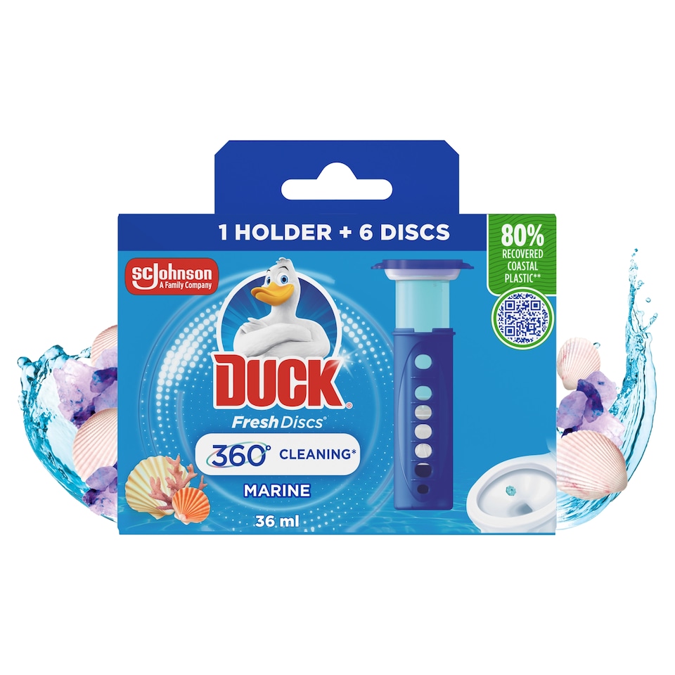 image 1 of DUCK STARTER KIT FRESH DISCS MARINE 36ML
