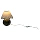 image 2 of F&F Home Green Round Ceramic Table Lamp 