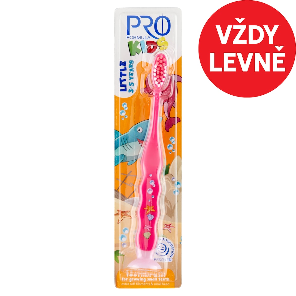 Tesco Pro Formula Zubní kartáček pro děti od 3 do 5 let