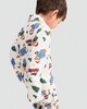 image 3 of Paddington Bear 2-Piece Pure Cotton Christmas Revere Shirt and Trousers Pyjamas Set in Multi