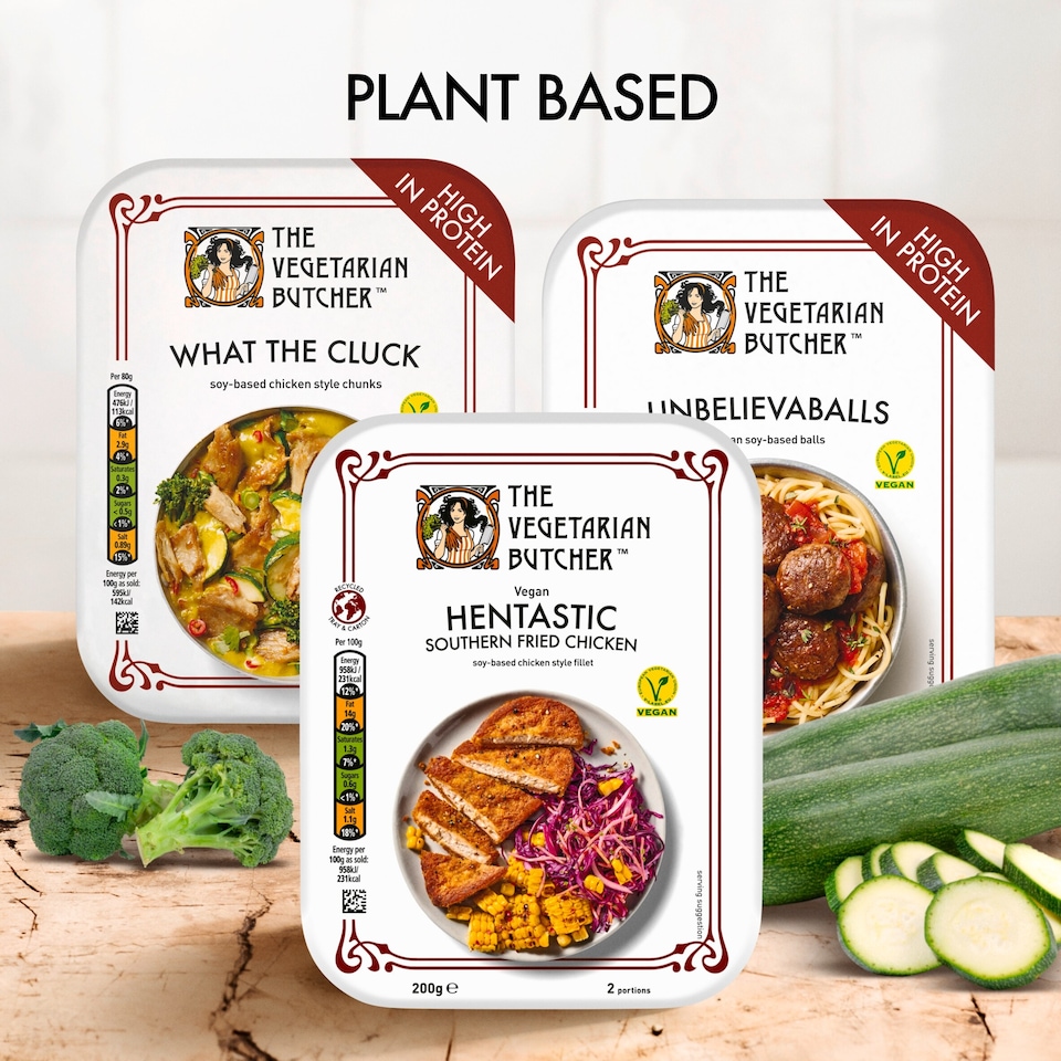 image 1 of The Vegetarian Butcher Vegan Hentastic Southern Fried Chicken Fillet 200g