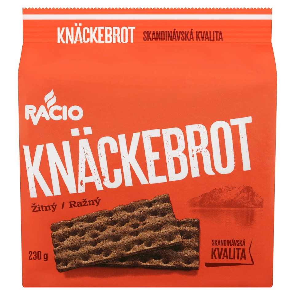 image 1 of Ratio Knäckebrot Rye 230 g