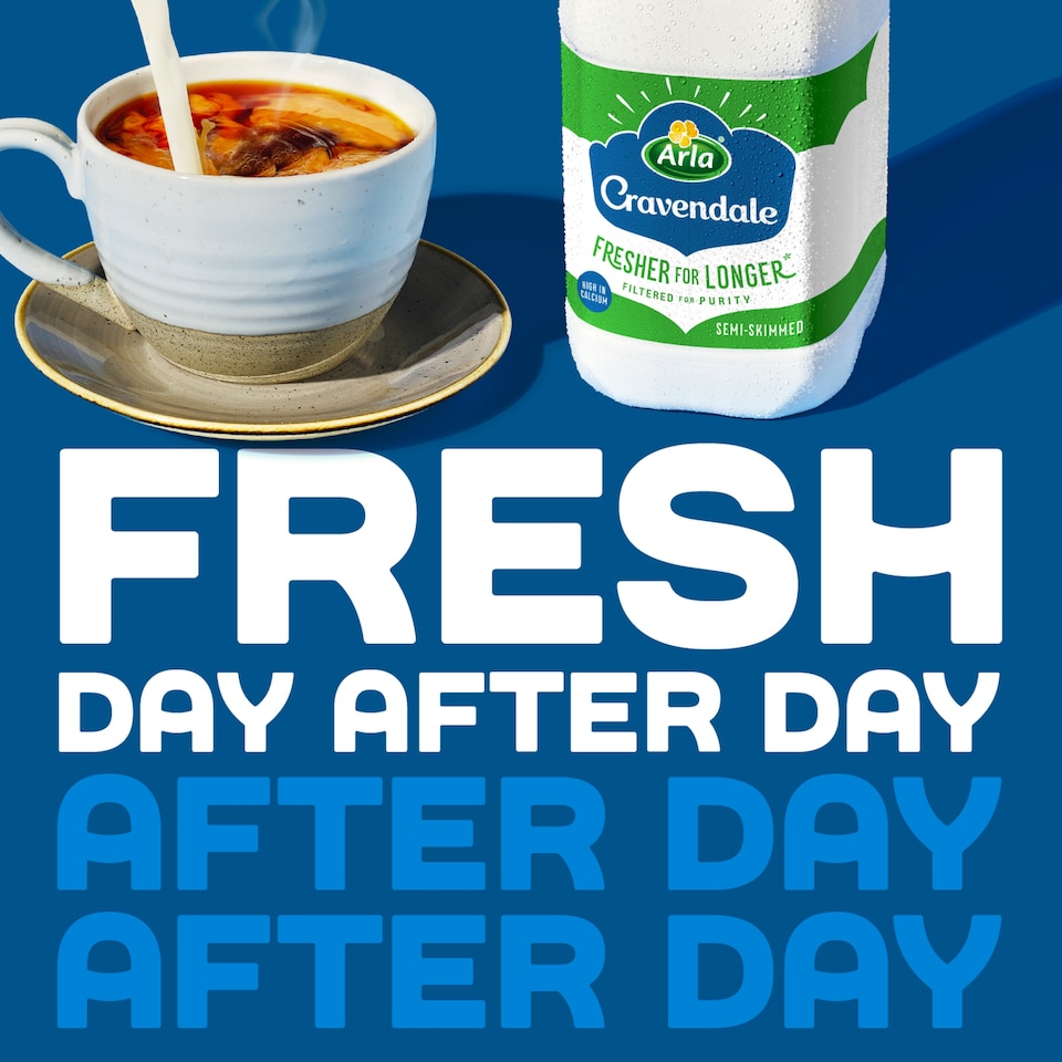 image 1 of Cravendale Filtered Fresh Semi Skimmed Milk 1L Fresher for Longer