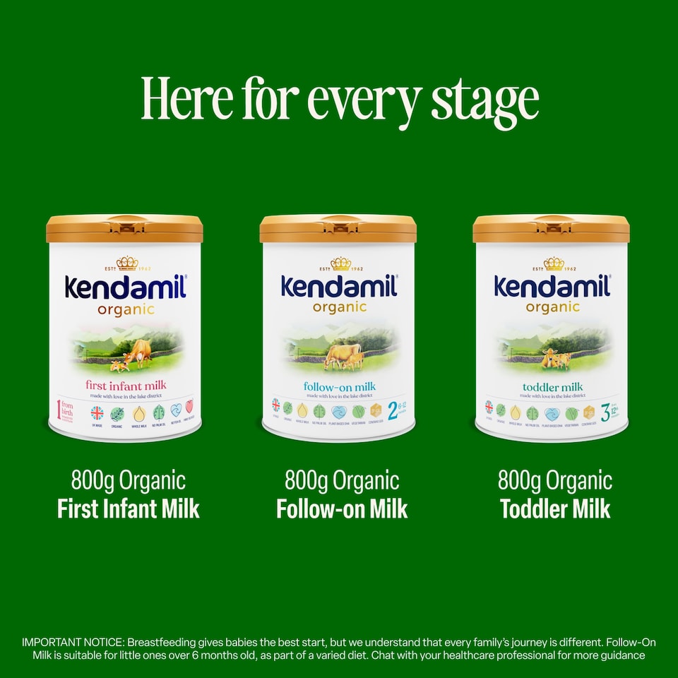 image 1 of Kendamil Organic Stage 1 First Infant Milk 800G