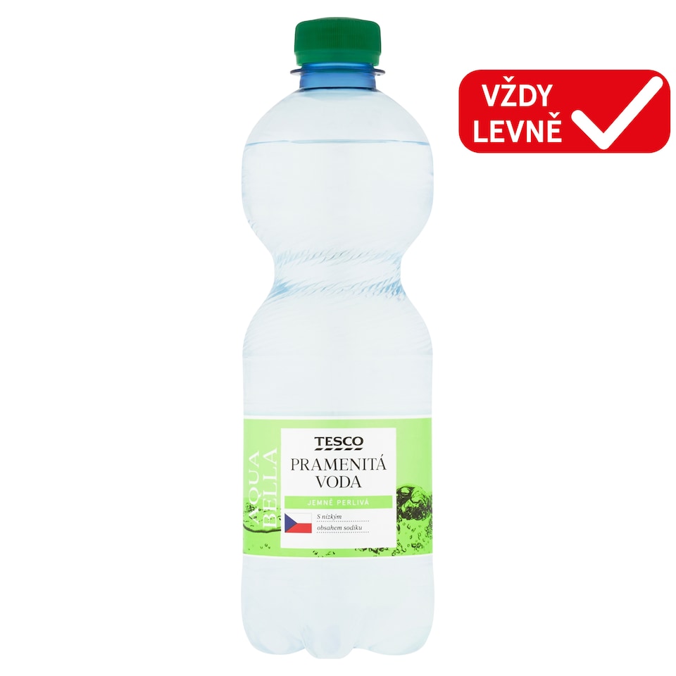 Tesco Aqua Bella Spring Fine Sparkling Water 500ml