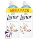 Lenor  Textilöblítő 94 Mosáshoz, Sensitive Cotton Fresh  1. kép