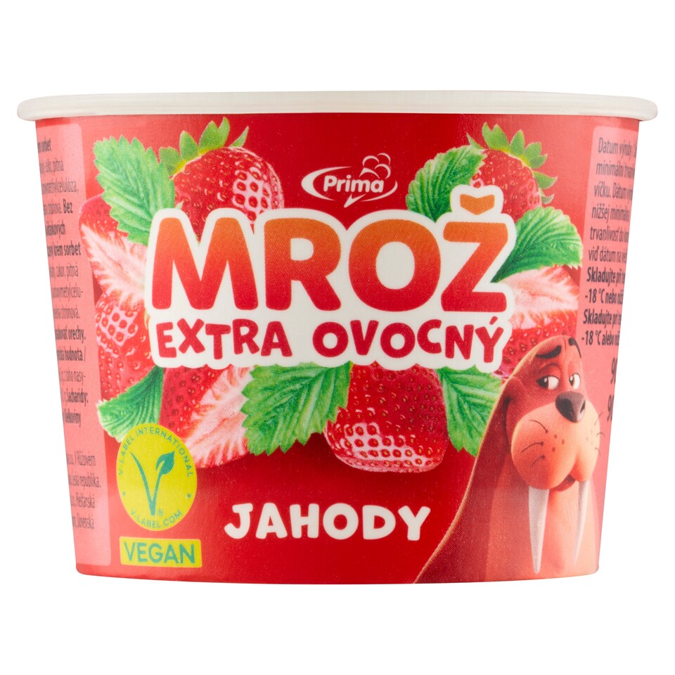 Obrázek 1 pro produkt Prima Mrož Jahody 90ml
