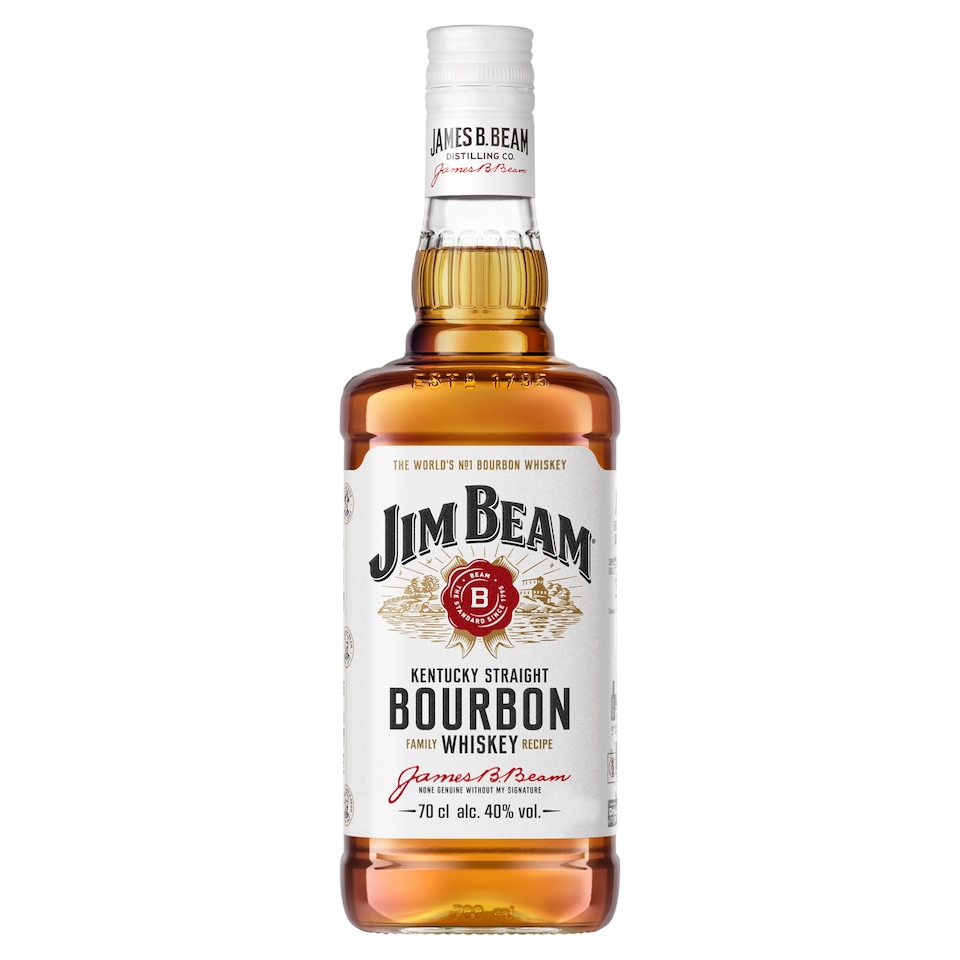 image 1 of Jim Beam White Bourbon 70Cl