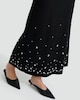 image 2 of The F&F Edit Diamanté Embellished Co-ord Midi Skirt in Black