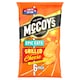 image 1 of McCoy's Epic Eats Grilled American Cheese Flavour Ridge Cut Potato Crisps 6 x 25g