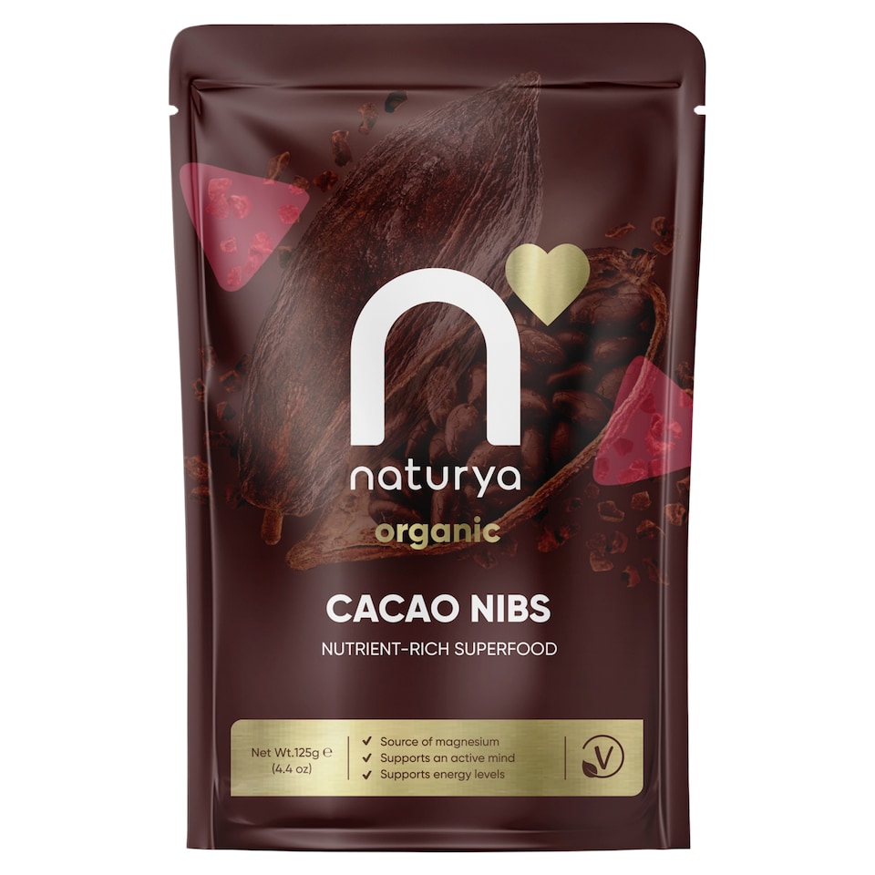 Naturya Organic Cacao Nibs 125G
