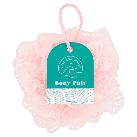 Bath Essentials Body Puff (Coloured) - Tesco Groceries