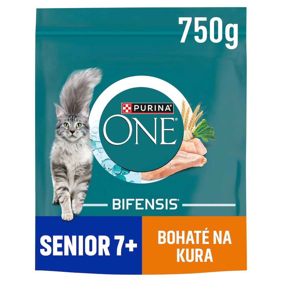 Purina ONE Bifensis Senior 7+ Chicken Cat Granules 750 g