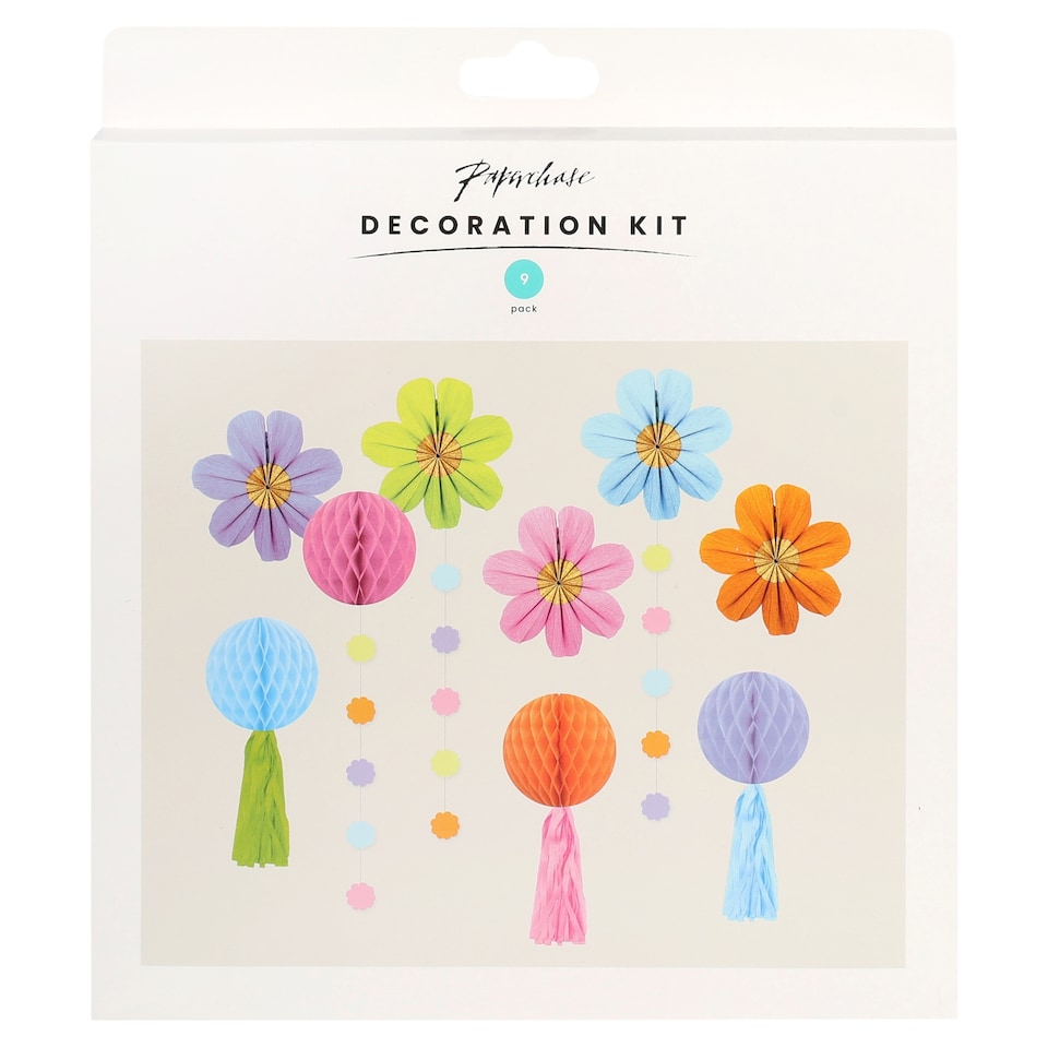 PAPERCHASE OMBRE DECORATION KIT 9PK