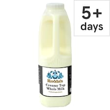 Rodda's Creamy Top Unhomogenised Whole Milk 1L