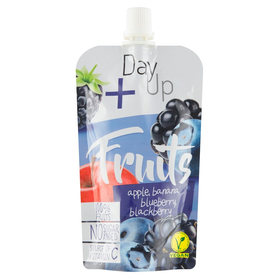image 1 of Day Up Apple Puree with Banana, Blueberry, Blackberry and Vitamin C 100 g