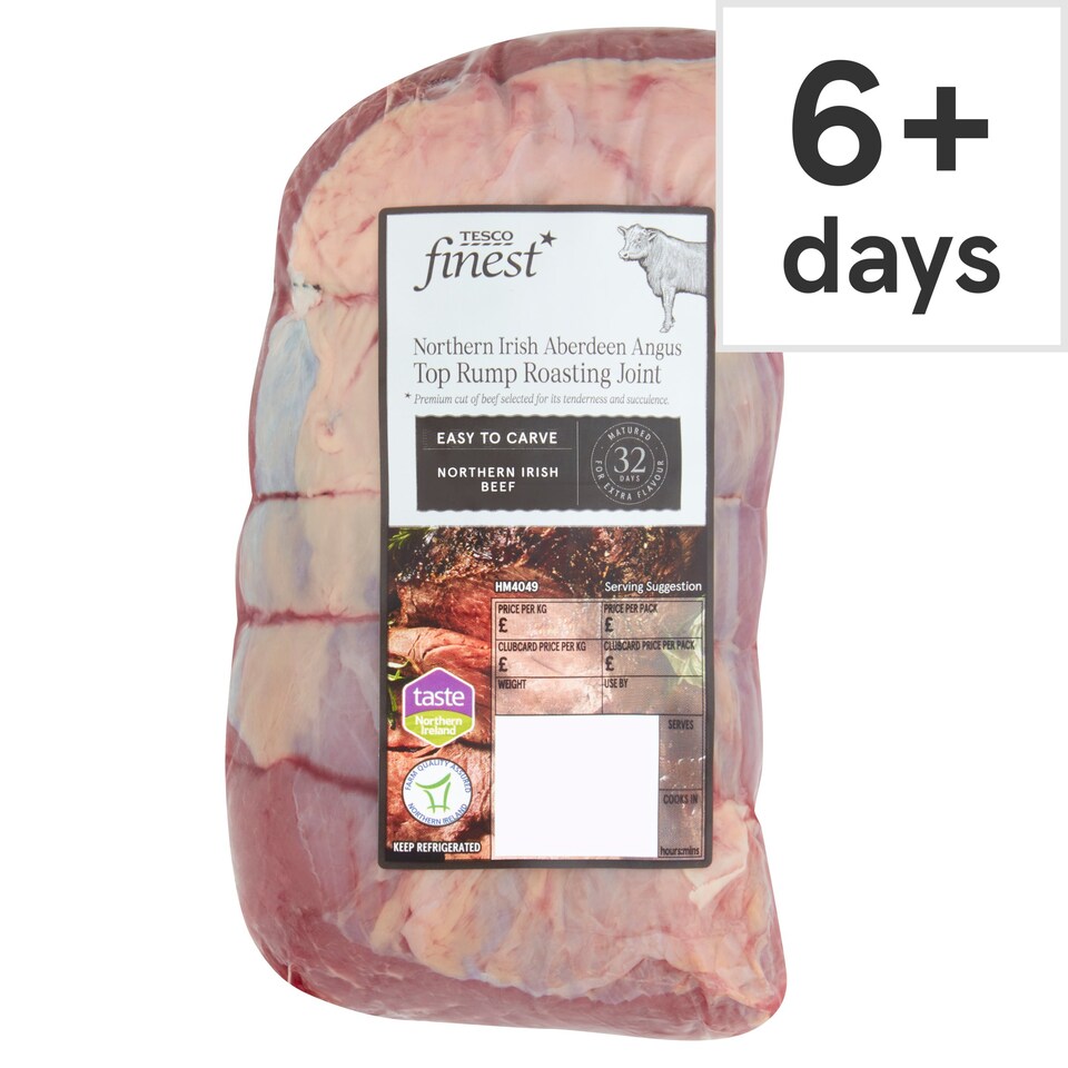 Tesco Finest Northern Irish Aberdeen Angus Roasting Joint 750g 2Kg