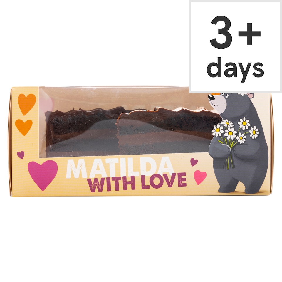 Studio Bakery Matilda chocolate cake with Love