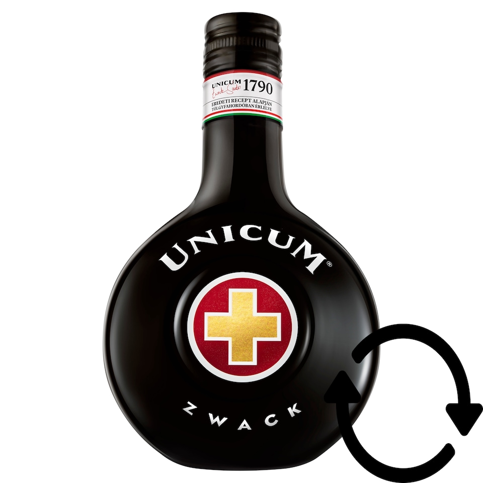 Zwack Unicum gyógynövénylikőr 40% 0,5 l 1. kép