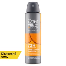 Dove Men+Care Advanced Sandalwood&Vanilla Antiperspirant sprej 150 ml