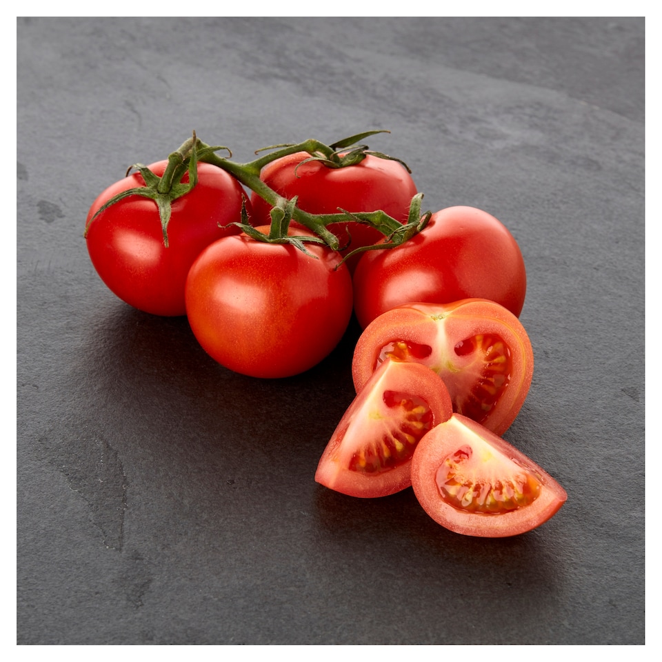 image 1 of Tesco Organic Tomatoes On The Vine 400G