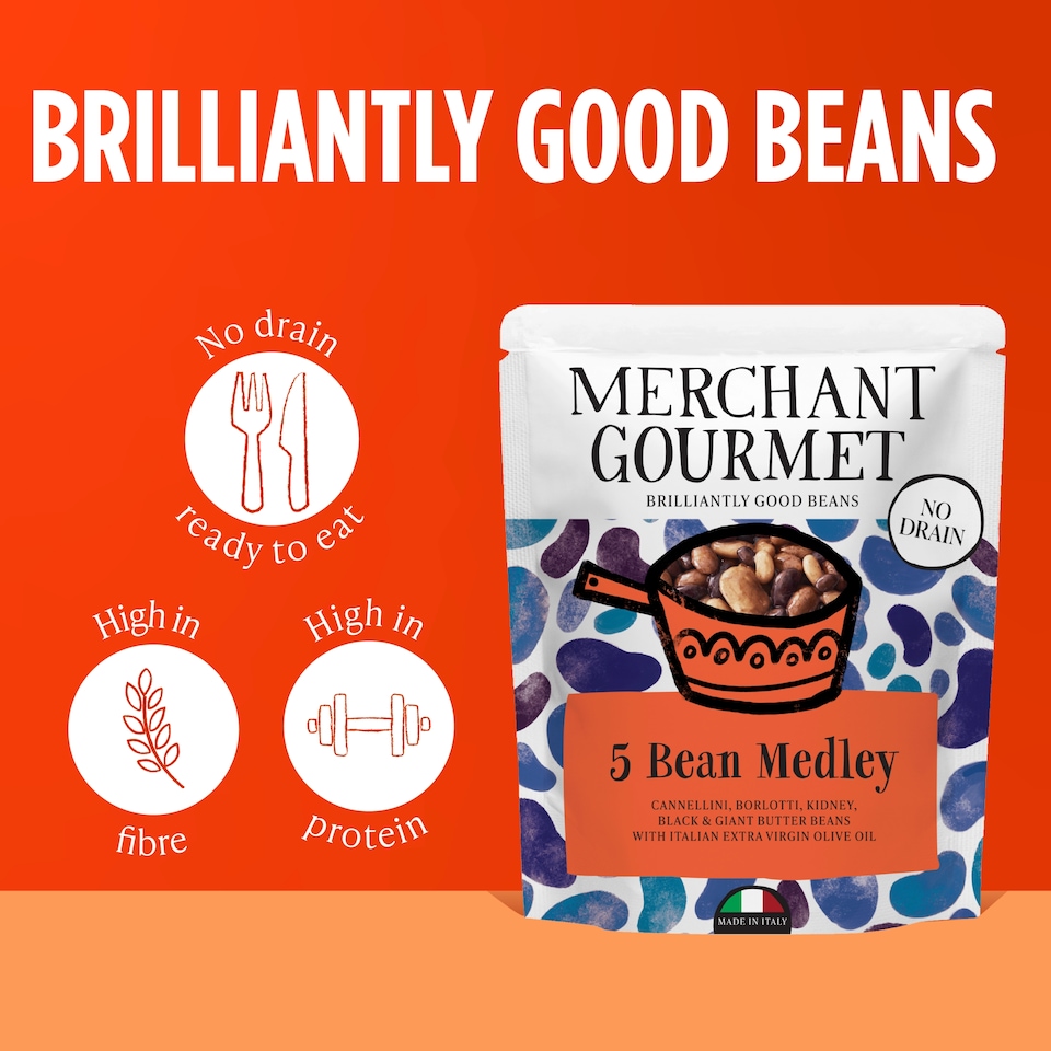 image 1 of Merchant Gourmet 5 Bean Medley 240g