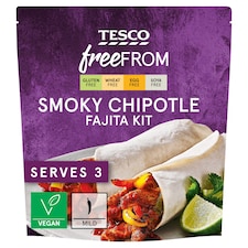 Tesco Free From Smoky Chipotle Fajita Kit 295g
