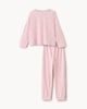 image 2 of F&F Girls Pure Cotton Polka Dot Pyjama Set in Pink