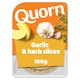 image 1 of Quorn Deli Garlic & Herb Slices 100g