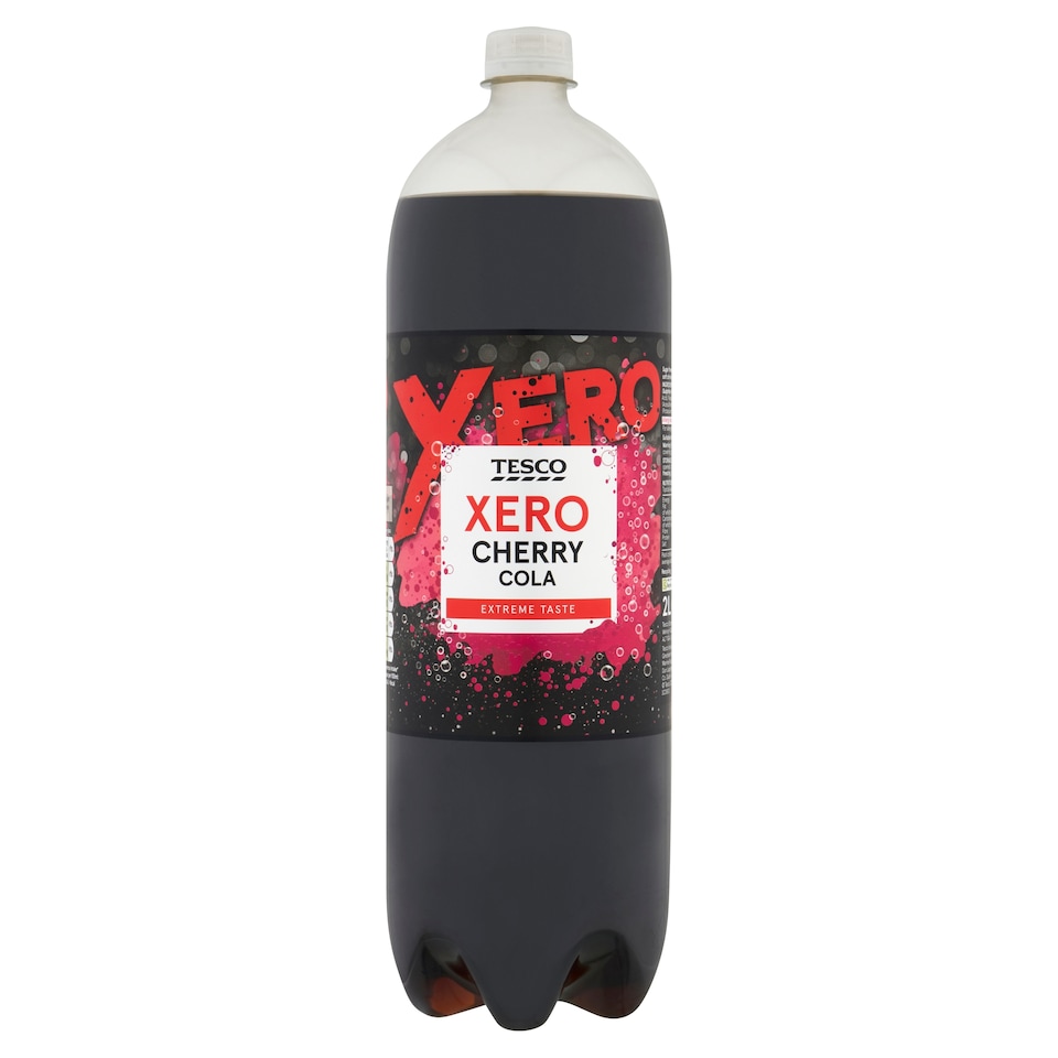Tesco Xero Cherry Cola 2L