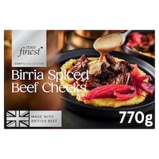 Tesco Finest Chef's Collection Birria Spiced Beef Cheeks 770g
