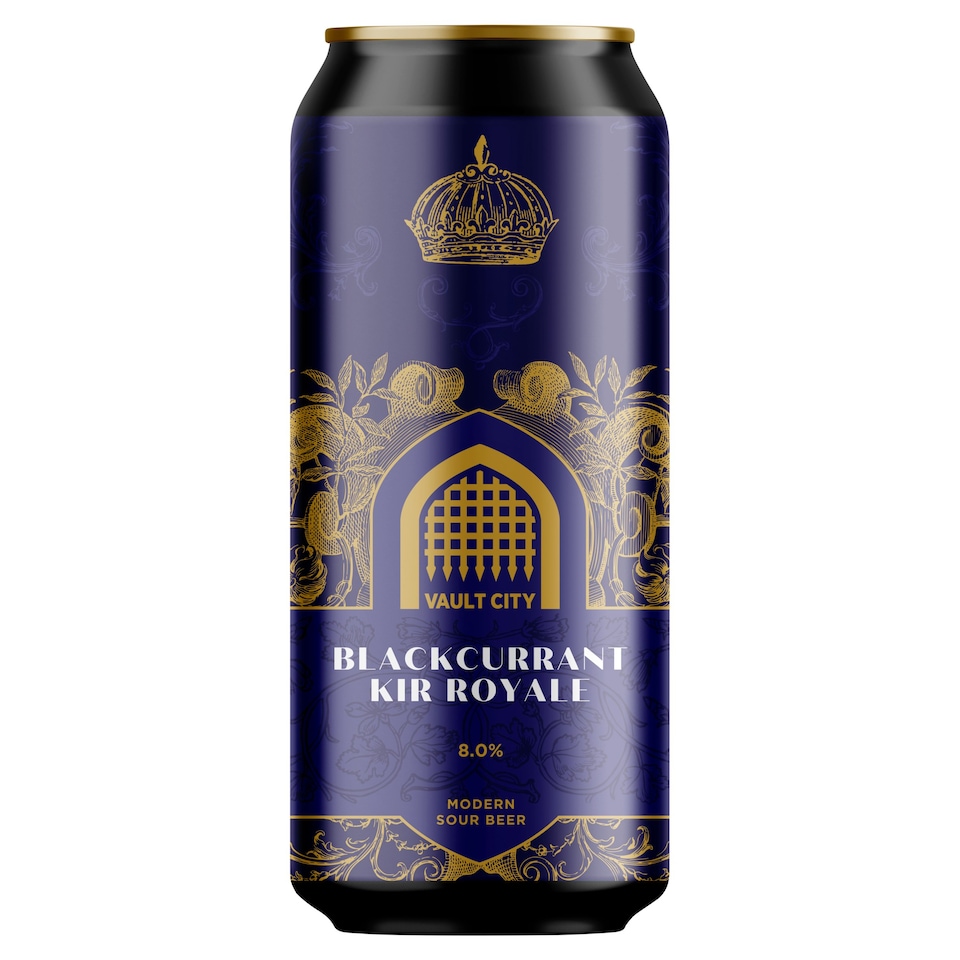 Vault City Blackcurrant Kir Royale Sour Beer 440ml - Tesco Groceries