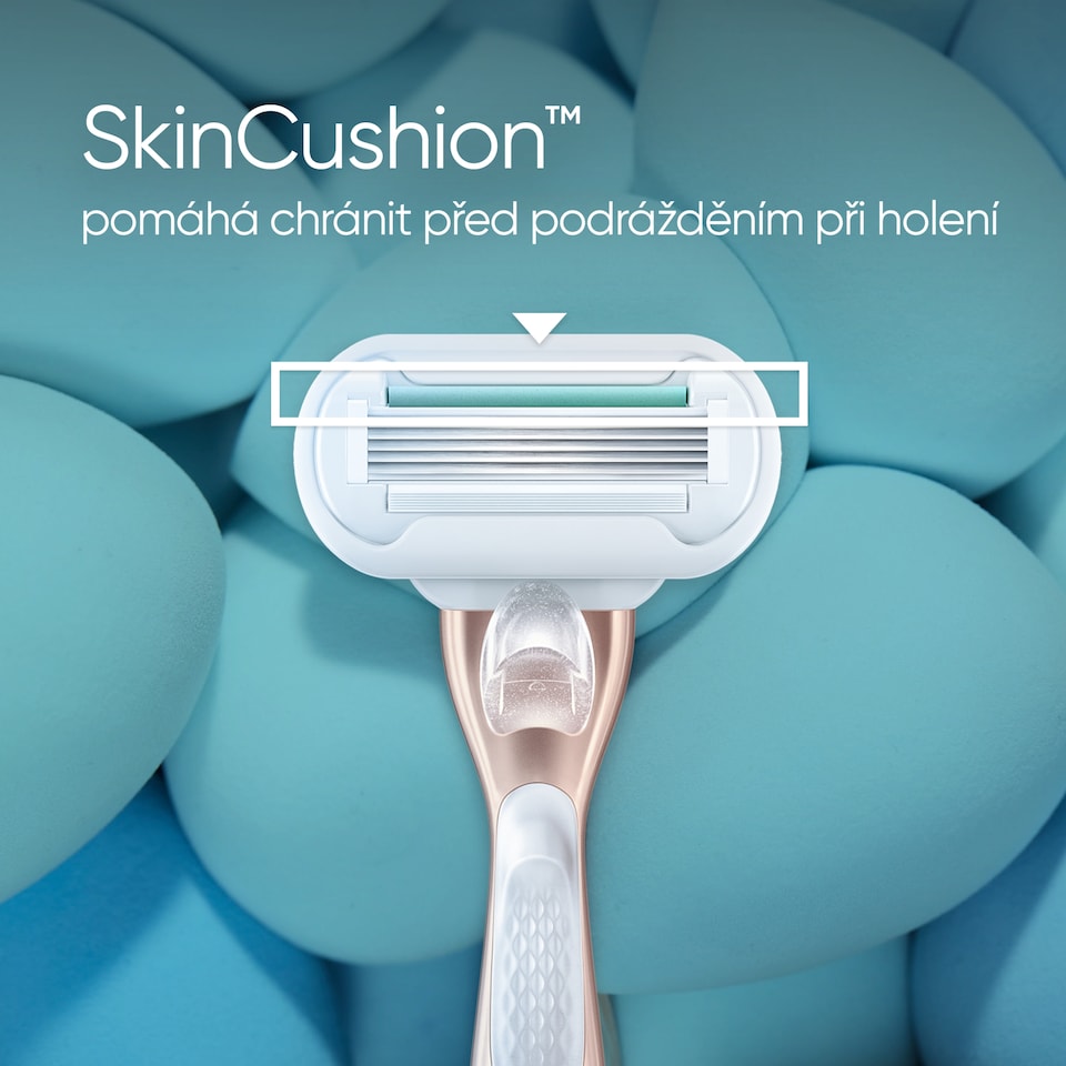 Obrázek 1 pro produkt Venus Deluxe Smooth Sensitive Hlavice Holicího Strojku x4