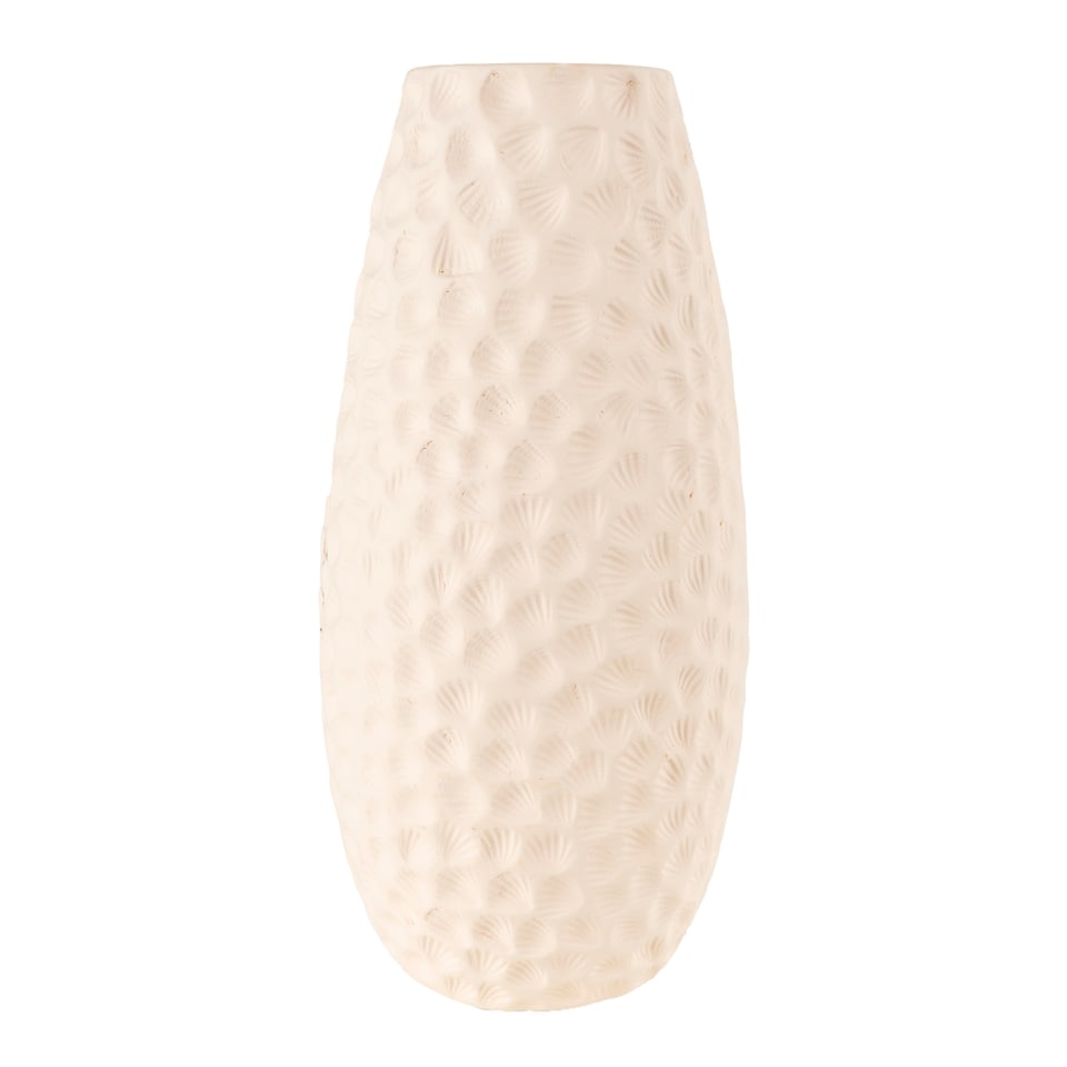 Candlelight Shell Vase