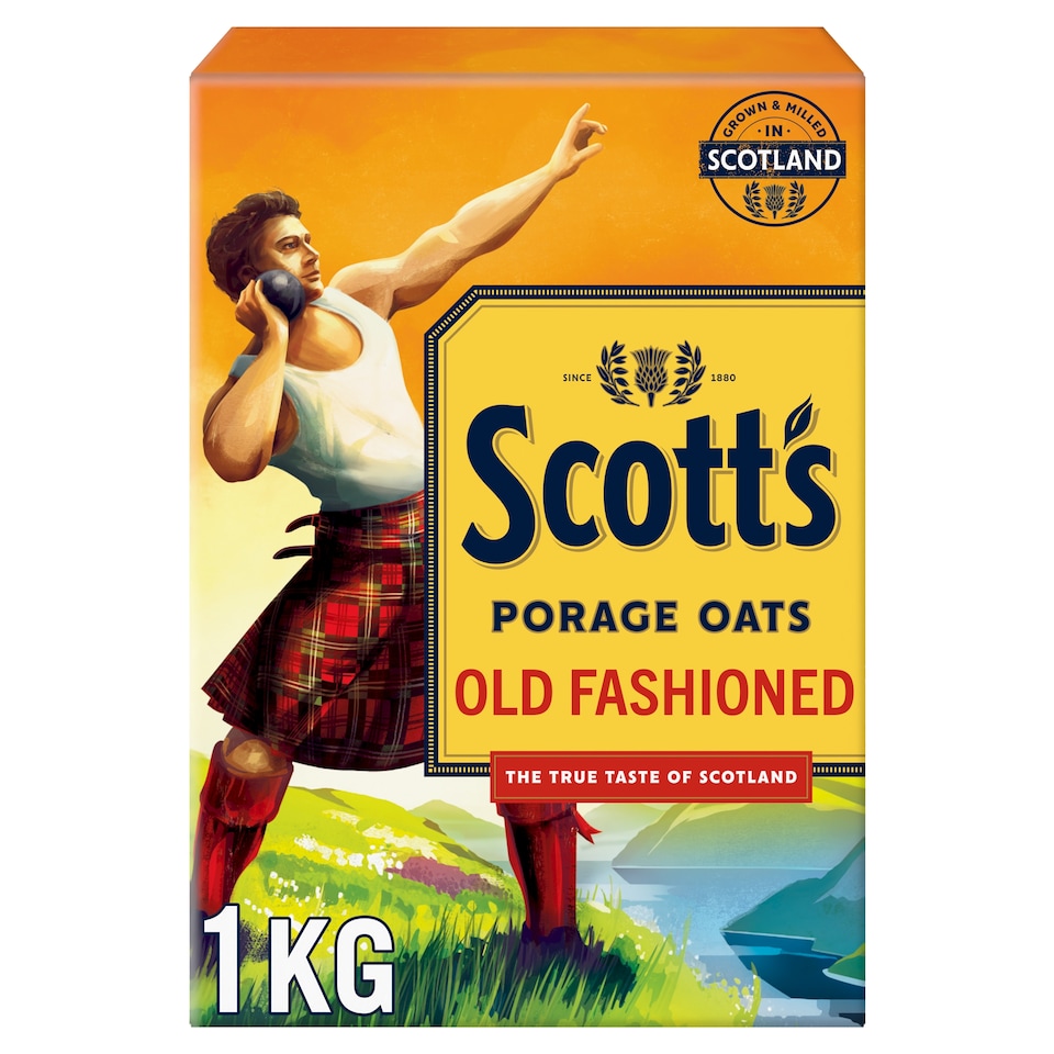 image 1 of Scott's Porage Old Fashioned Porridge Oats 1kg