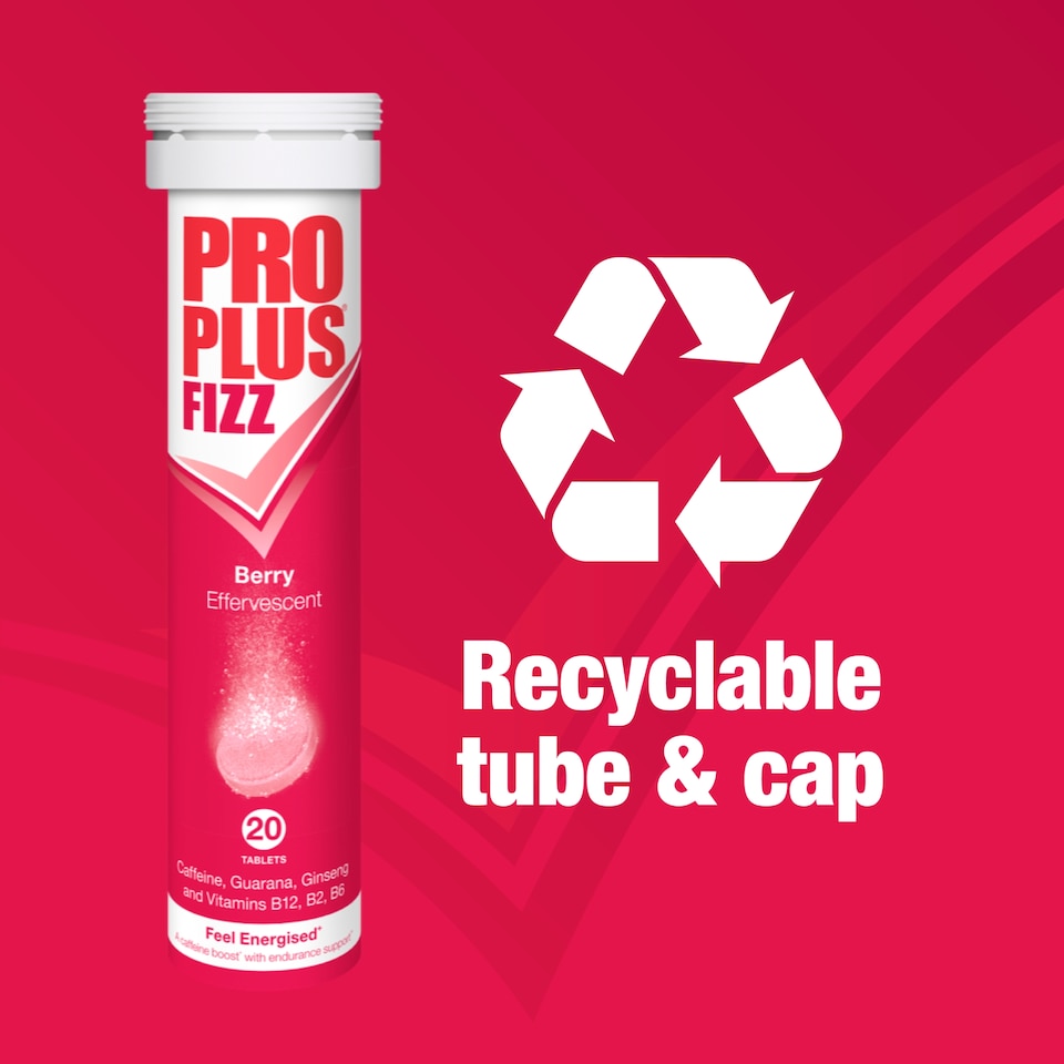 image 1 of Pro Plus Fizz Effervescent Tablets - Berry 20s