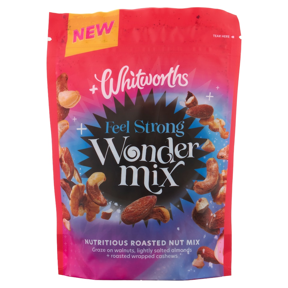 image 1 of Whitworths Wondermix Feel Strong Nut Mix 190g