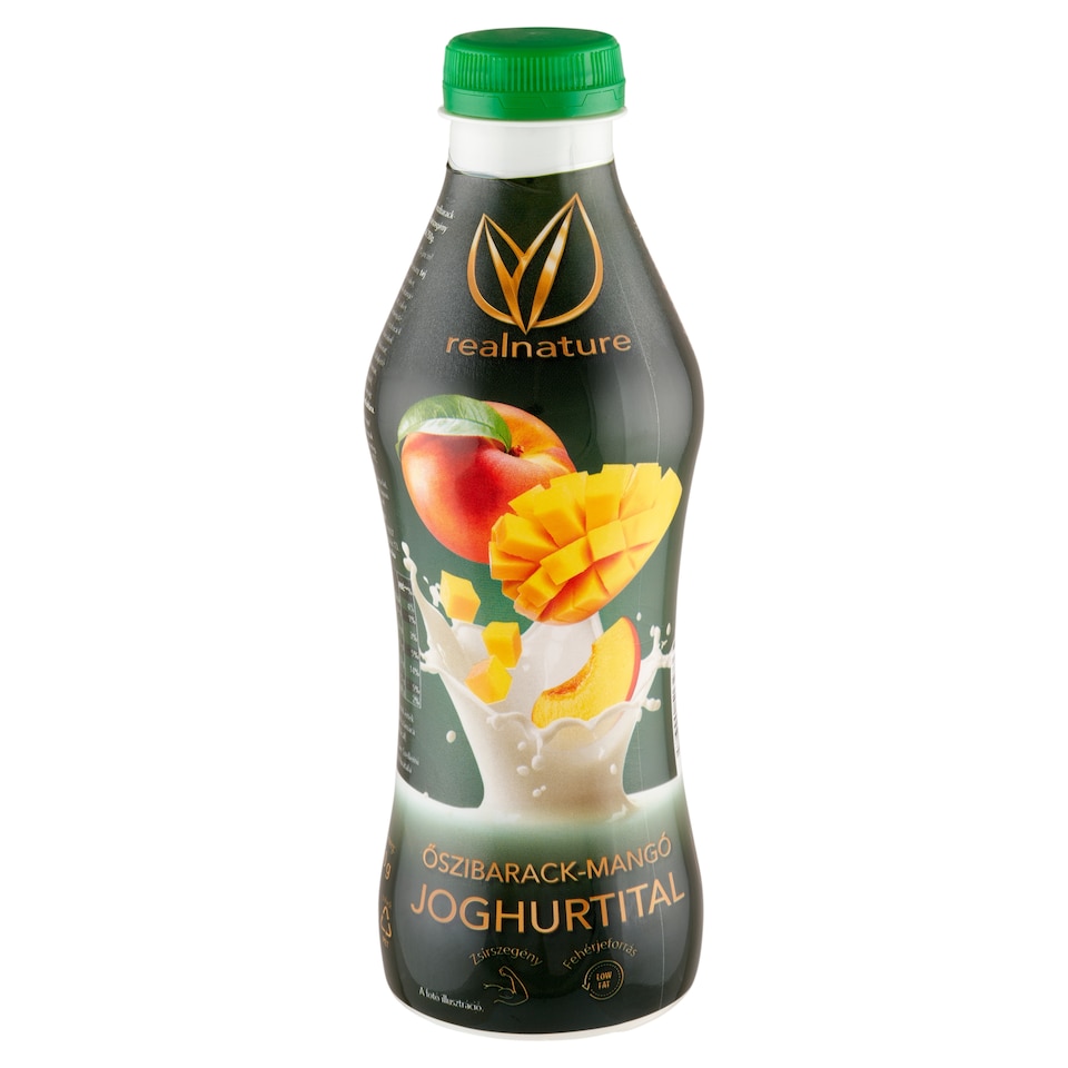 image 1 of Real Nature Peach-Mango Yogurt Drink 750 ml