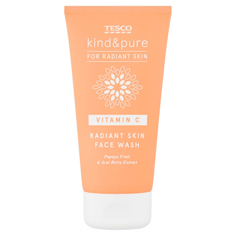Tesco Kind & Pure Vitamin C Face Wash 150Ml