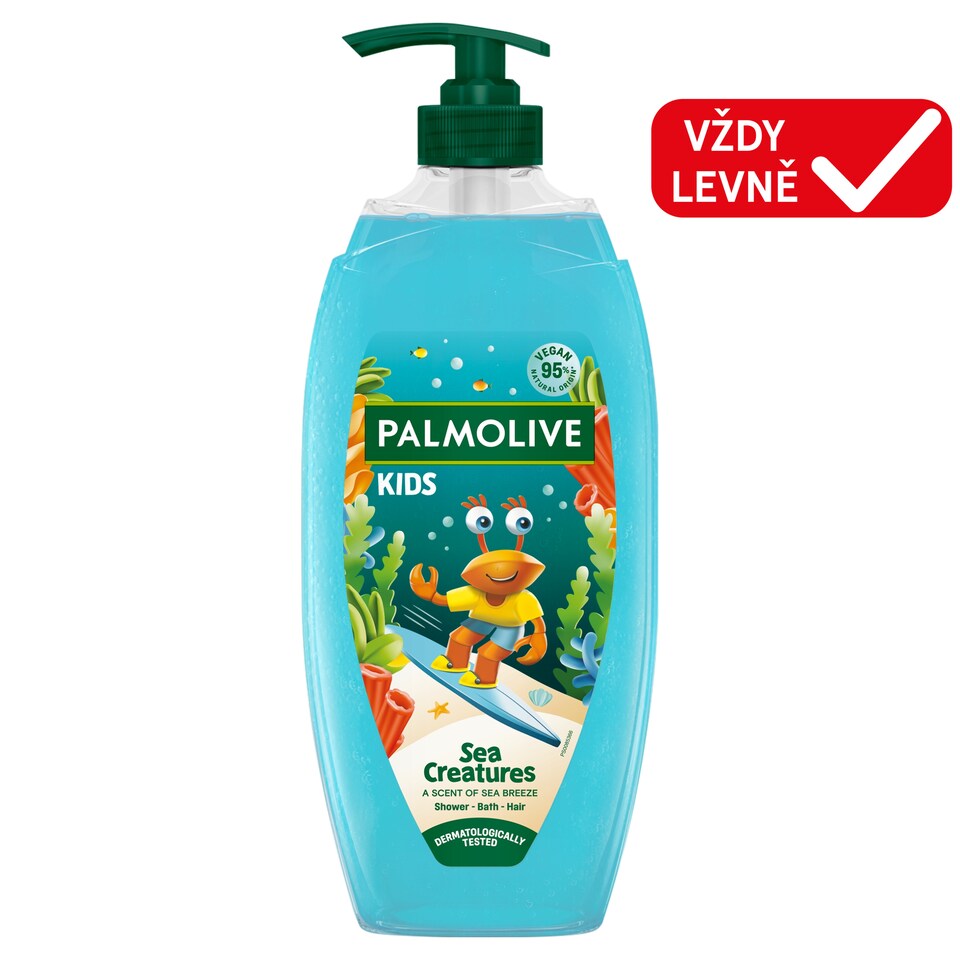 Obrázek 1 pro produkt Palmolive Kids Sea Creatures Sprchový gel {750ml}