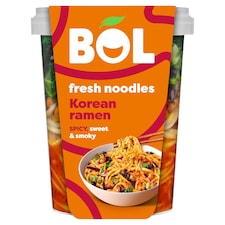 Bol Posh Noodles Korean Chilli Ramen 345G